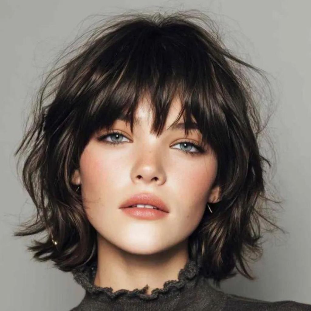 Soft shaggy Bob